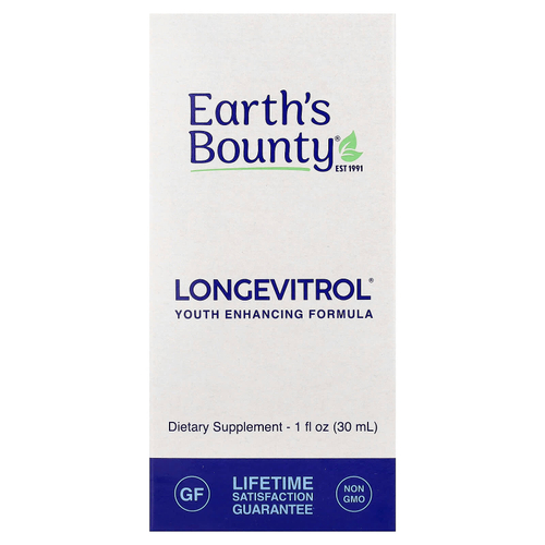 Earth's Bounty, Longevitrol®, добавка для сохранения молодости, 30 мл (1 жидк. унция)