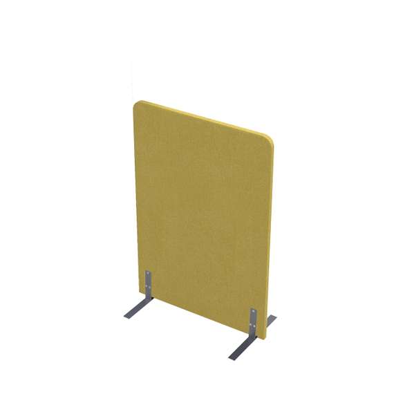 011.МПО.8012 Акустическая мобильная перегородка на стационарных опорах (800*450*1200)