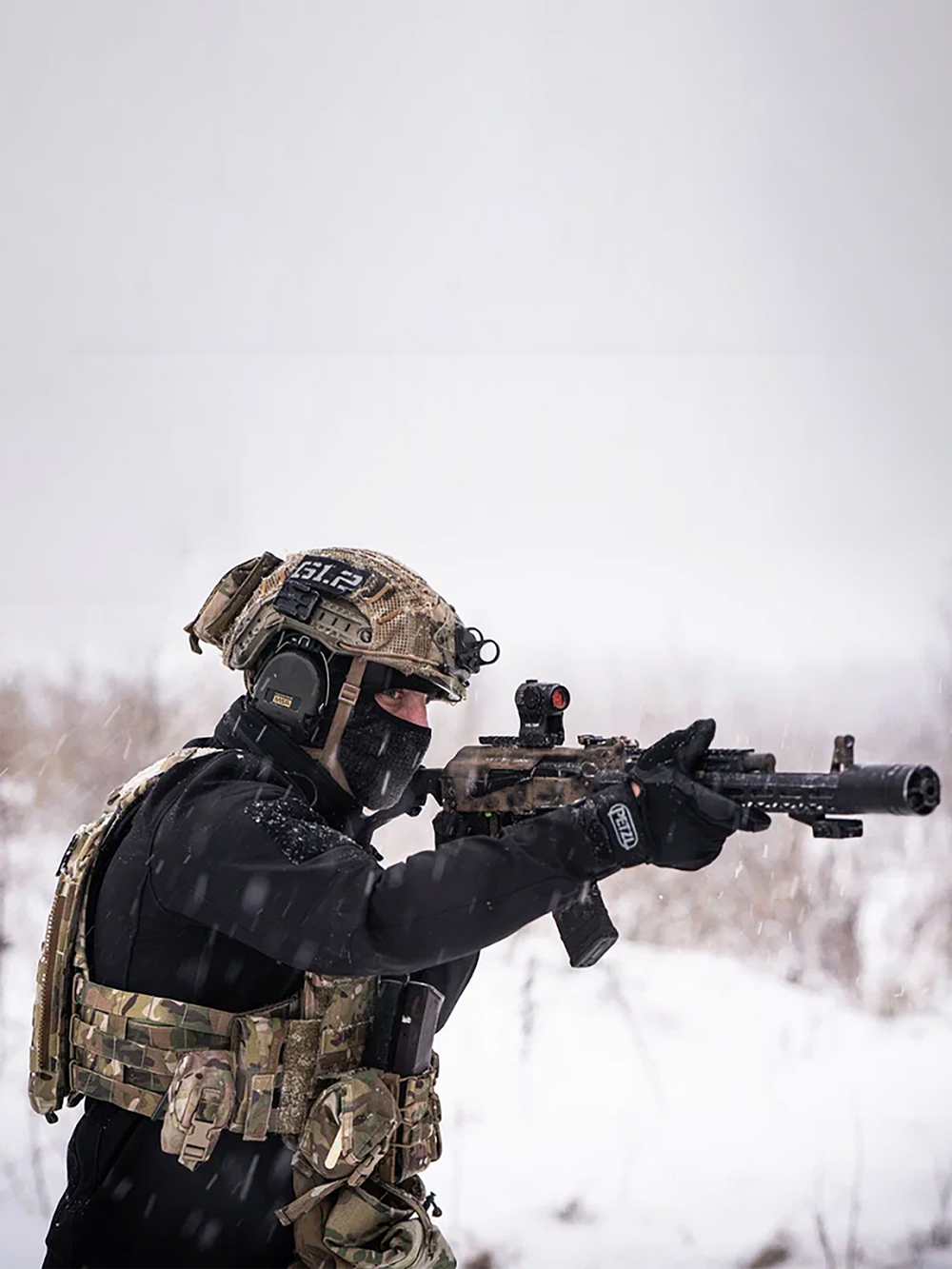 Куртка тактическая софтшел Sturmer Gunfighter Soft Shell (Black) L