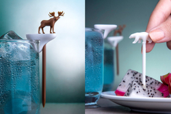 Набор шпажек-маркеров для бокалов Cool animal Qualy