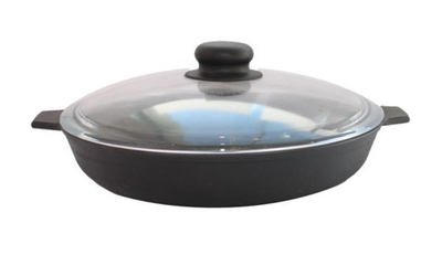 Сковорода чугун d-240/40 с ушками ст/крыш у4042