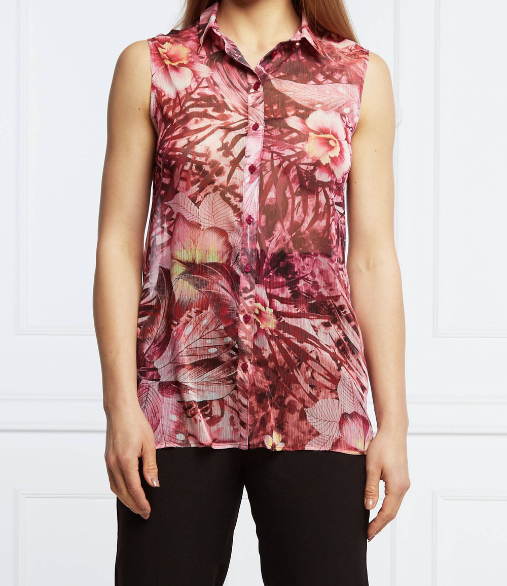 рубашка sl clouis GUESS - розовый(W2GH52 WEL02)