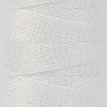Швейные нитки белый, (полиэстер) 20s/2, "Gamma"/"Micron", 183 м