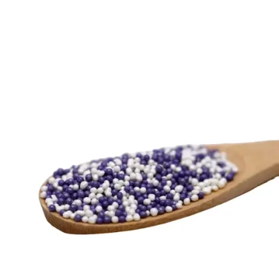 Драже сахарное «Бисер цветной» сиреневый, серебро, 50 г