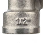Угольник STOUT переходной никелированный 3/4"x1/2" ВР/ВР