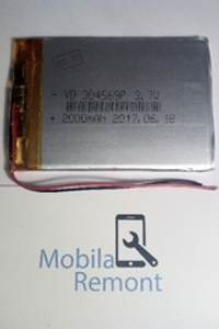 Аккумулятор универсальная 304569p 3,7v Li-Pol 2000 mAh (3*45*69 mm)