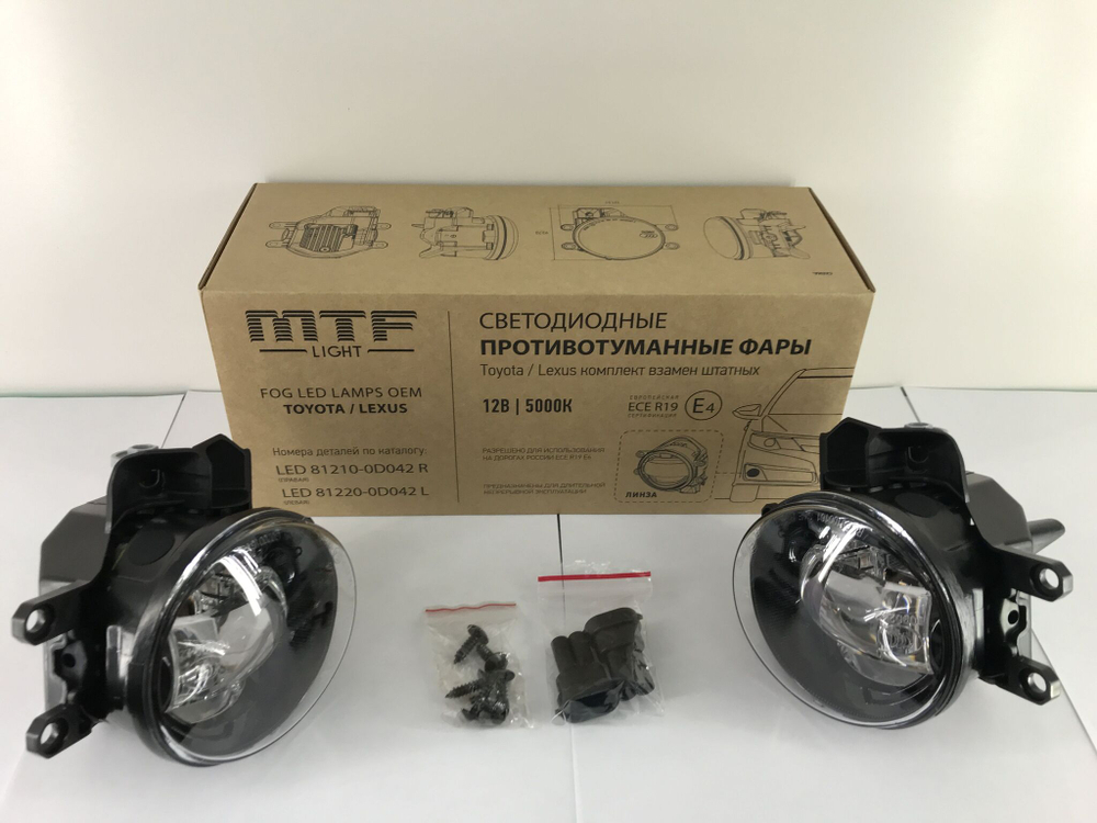 Светодиодные противотуманные фары MTF Light FL10TT для Toyota/Lexus