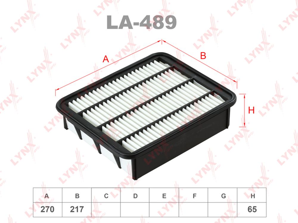 Фильтр воздушный   LYNX  LA-489