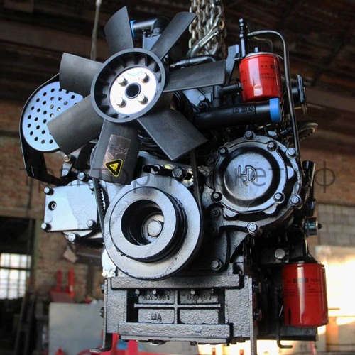 Двигатель дизельный КМ385BT — 47E1 DongFeng 244 с маховиком под лепестковую корзину сцепления D=290