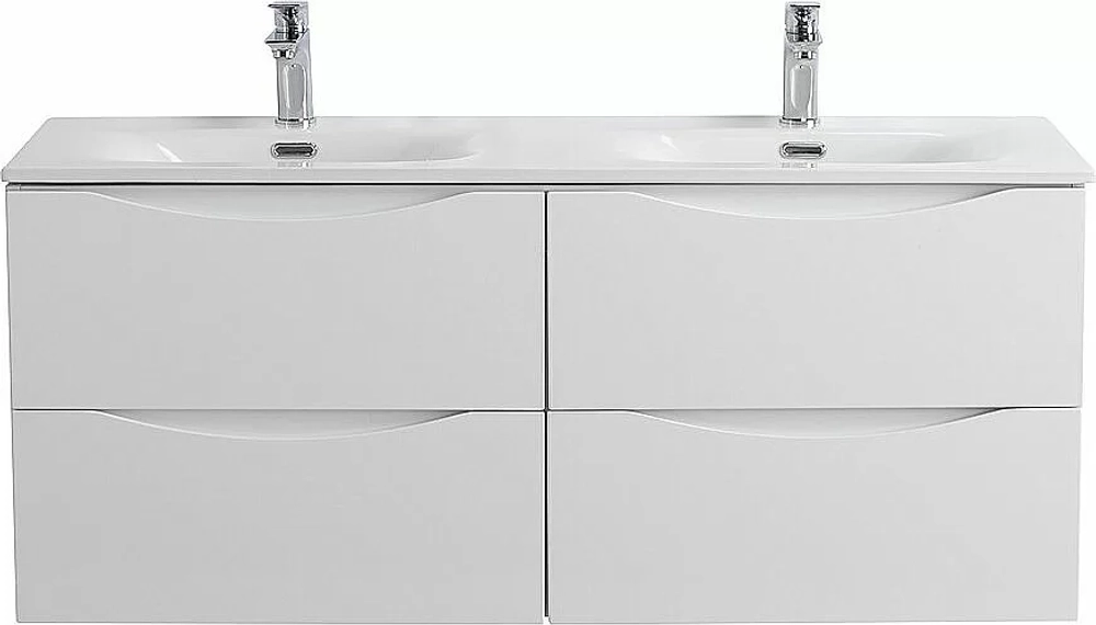 Тумба с раковиной BelBagno MARINO-CER-N-1200-4C-SO-BL-P Bianco Lucido