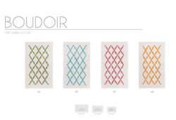 Коврик для ванной 60x100 Abyss & Habidecor Boudoir 370 бирюзовый Португалия