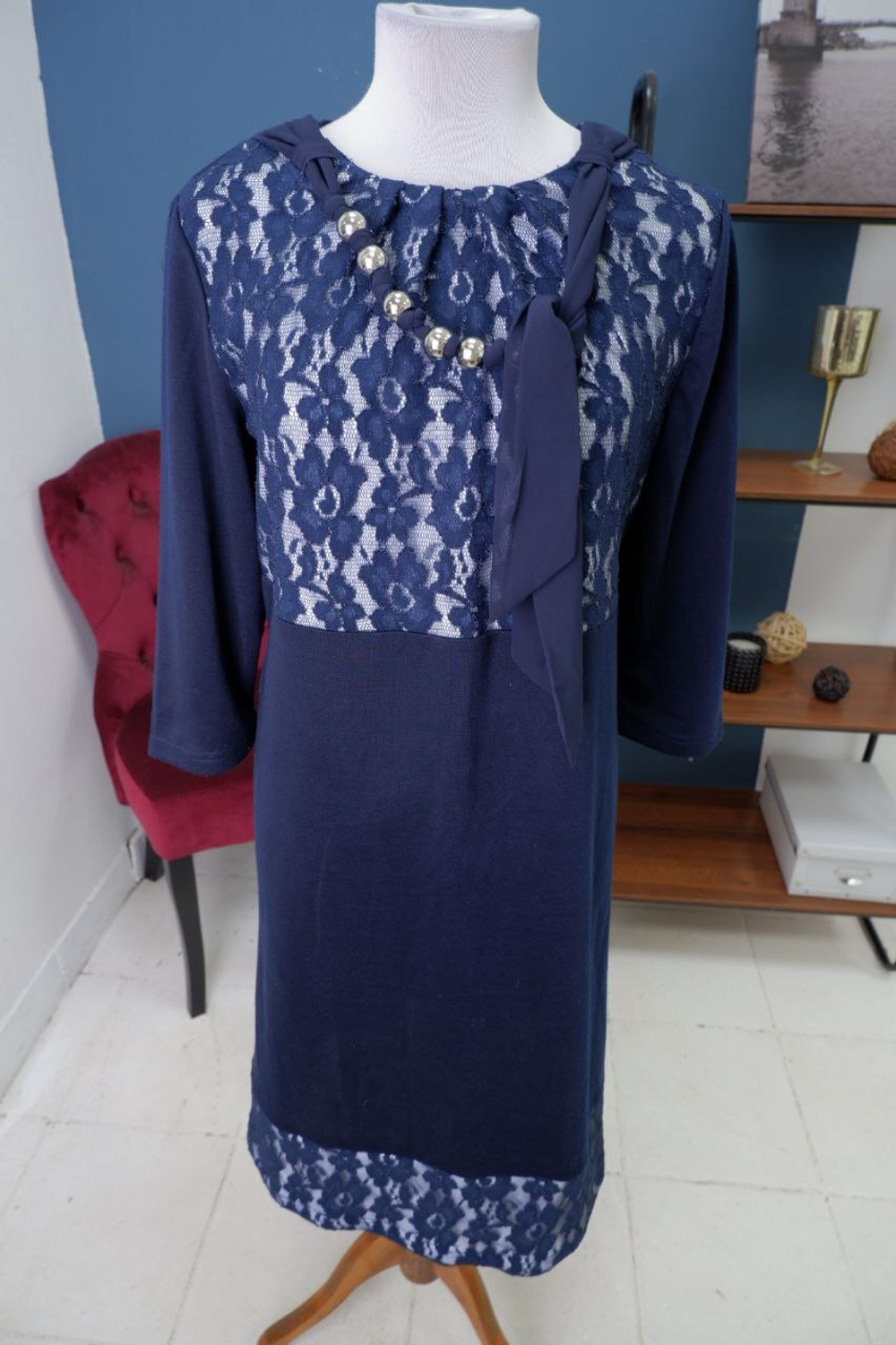 Платье с ажуром 50 размер, новое