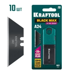 Трапециевидные лезвия 10 шт. KRAFTOOL 09624-S10