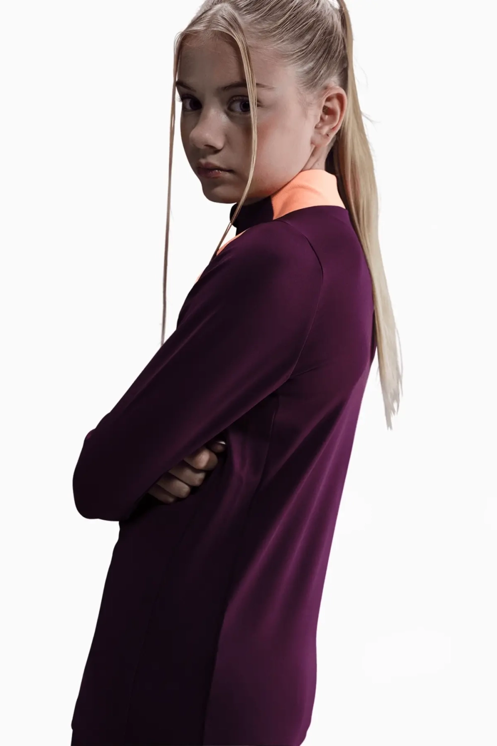 Кофта Nike Dri-Fit Strike Junior - фиолетовый