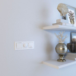 Рамка на 3 поста Hammer (белый)