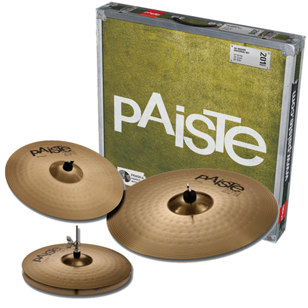 Набор барабанных тарелок Paiste 201 Bronze Universal Set