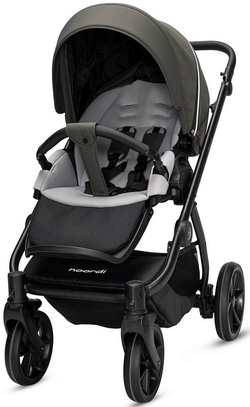 Детская коляска Noordi Fjordi V2 3 в 1 с автокреслом Terra Black 1462150 Alpine Moss
