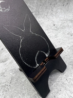 Подставка для телефона деревянная