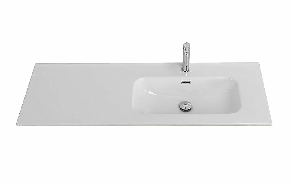 Тумба с раковиной BelBagno KRAFT 2C-1A 100 серый цемент