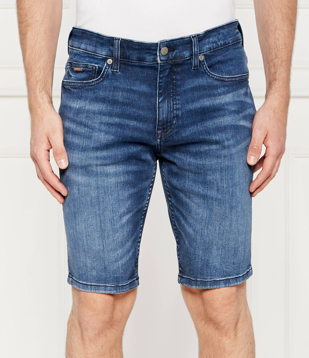 Джинсовые шорты Delaware BOSS ORANGE - темно-синий(50513494)