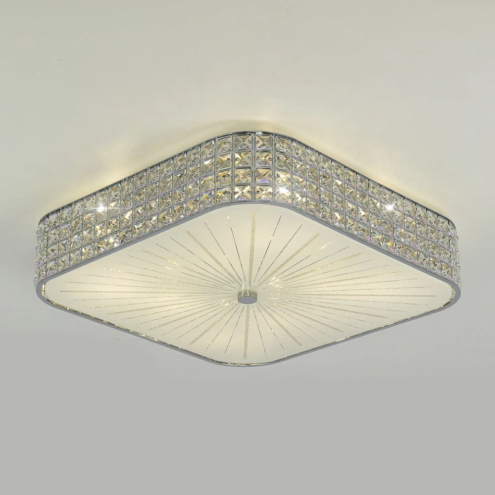 Citilux Портал CL324281 Люстра хрустальная Хром