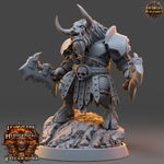 Kharnus Firehorn - The Ironmane Minotaurs of Emberhold