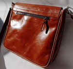 Сумка мужская через плечо из натуральной кожи