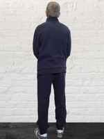 3058 Жакет мужской на замке флис темно-серый (56)