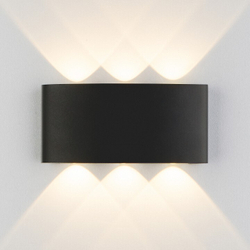 Уличный настенный светильник Elektrostandard 1551 TECHNO LED белый
