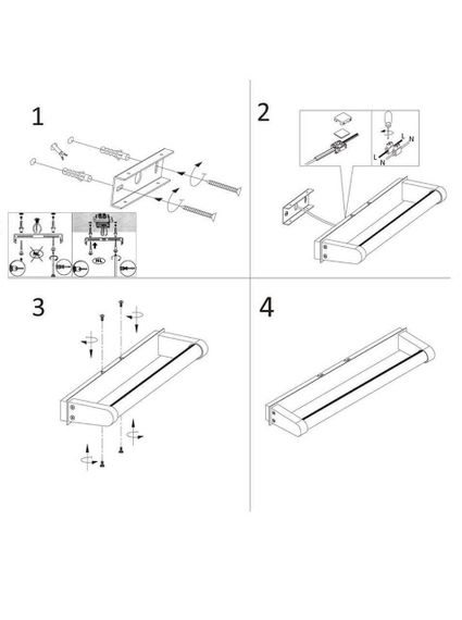 Настенный светодиодный светильник Lucide Alpa-Led 39211/10/11