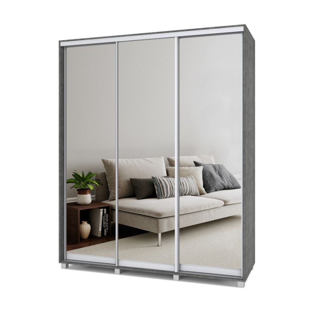 Шкаф-купе трехстворчатый "Роланд" Р663, ЛДСП, MODERN