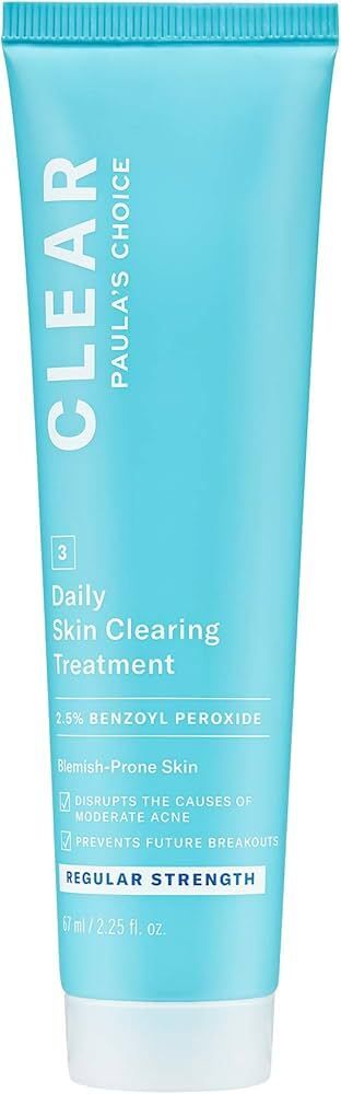 Лечебный крем от прыщей Clear Regular Strength Daily Skin Clearing Treatment, 57мл