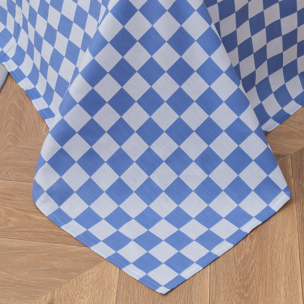 Комплект постельного белья на резинке Сатин Люкс KIDS 100% хлопок CDKR057