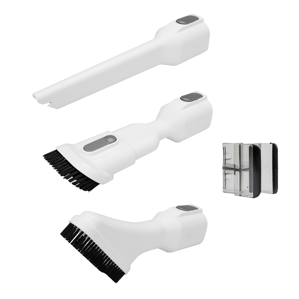 Пылесос вертикальный акк. Greenworks SV24532, 24V, б/щет, 350 Вт, 21 кПа, электрощетка, 3 насадки, LED, белый+зеленый, 1х4Ач и ЗУ (4702007UB)