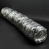 Гибкий шумоглушитель для круглых каналов 125 мм, длина 1 м