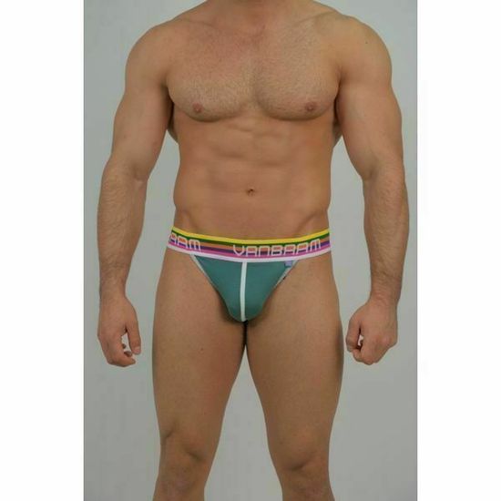 Мужские трусы джоки изумрудные Van Baam