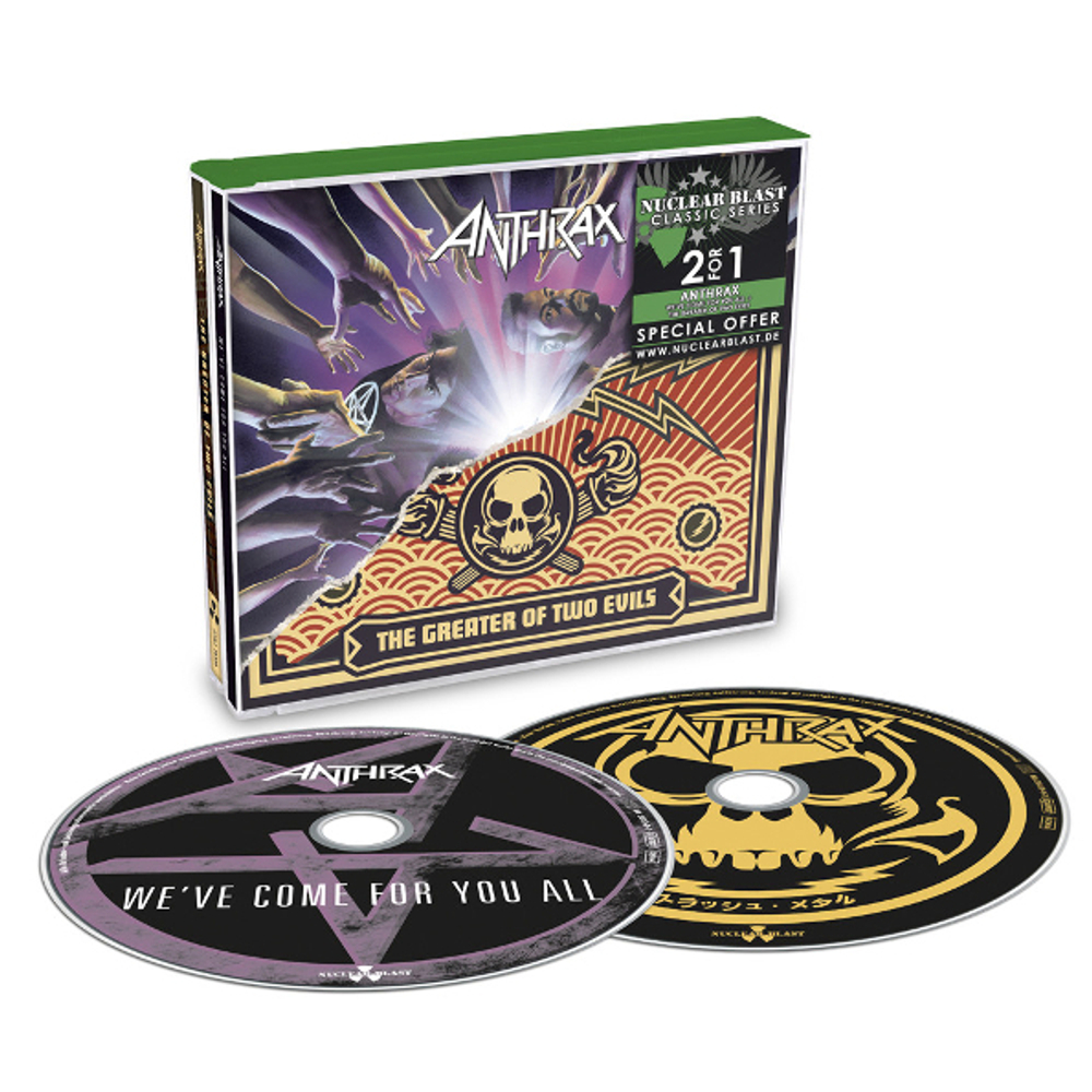 Anthrax / We've Come For You All + The Greater Of Two Evils (2CD)