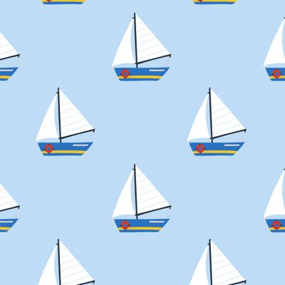 Парусник в море