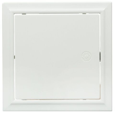 Лючок вентиляционный пластик, 150х150 мм, с замком, Event, 1515ЛПЗ