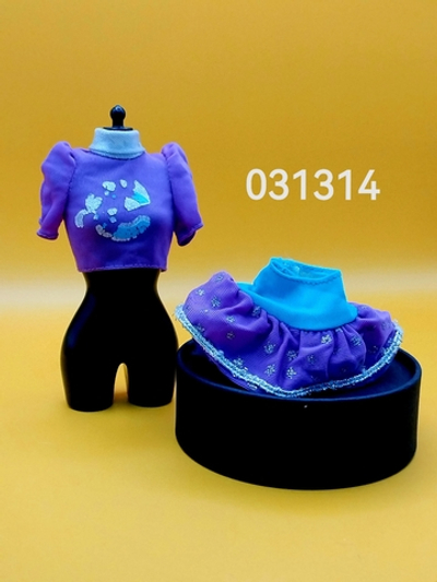 Одежда для куклы Барби винтаж костюм 031314