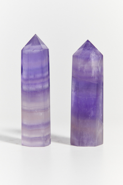 Флюорит лавандовый призма M