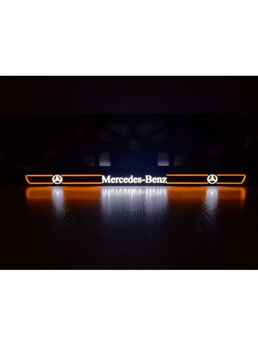 Рамка для номера с подсветкой O.L. 2.0 Mercedes-Benz.