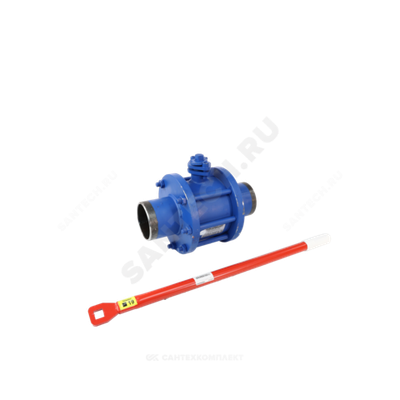 Кран шаровой сталь 11с67п Ду 80 Ру16 п/привар L=310мм полнопроходной Маршал СП.00.1.016.080