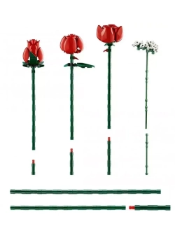 Конструктор Букет роз цветы 822 детали