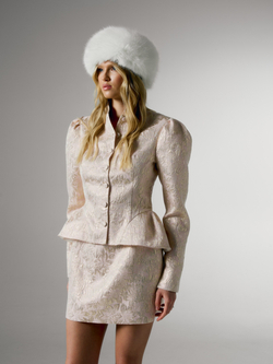 Жакет magic из жаккарда, розовый