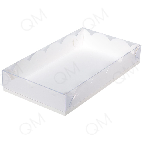 Коробка для печенья и пряников 220х150х30 мм (белая), 50шт