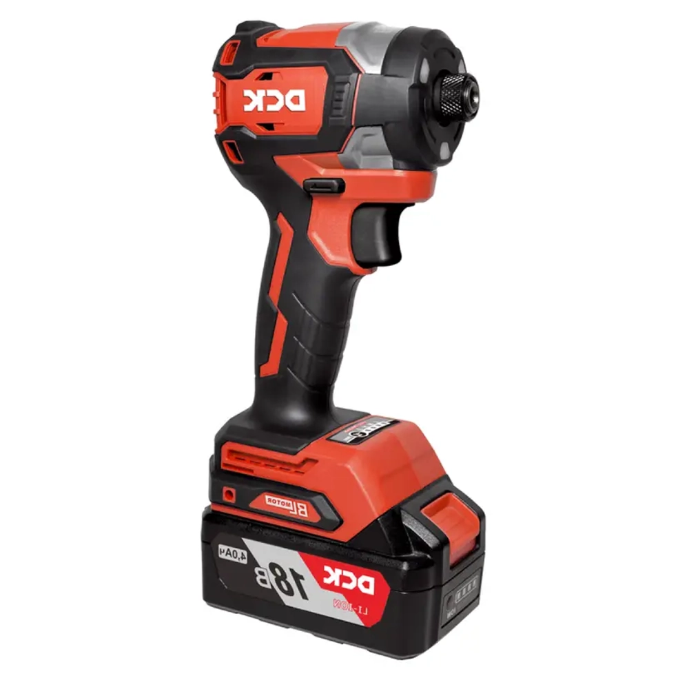 Винтоверт (импакт) аккумуляторный, бесшеточный KDPL208(TYPE EM) Дрель-шуруповерт аккум DCK KDPL208