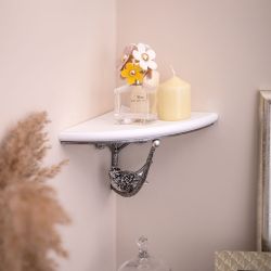 Полочка угловая Терра Нота Айс