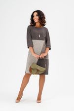 Платье Элоиза (46-56) Serenada мокко (Акция)