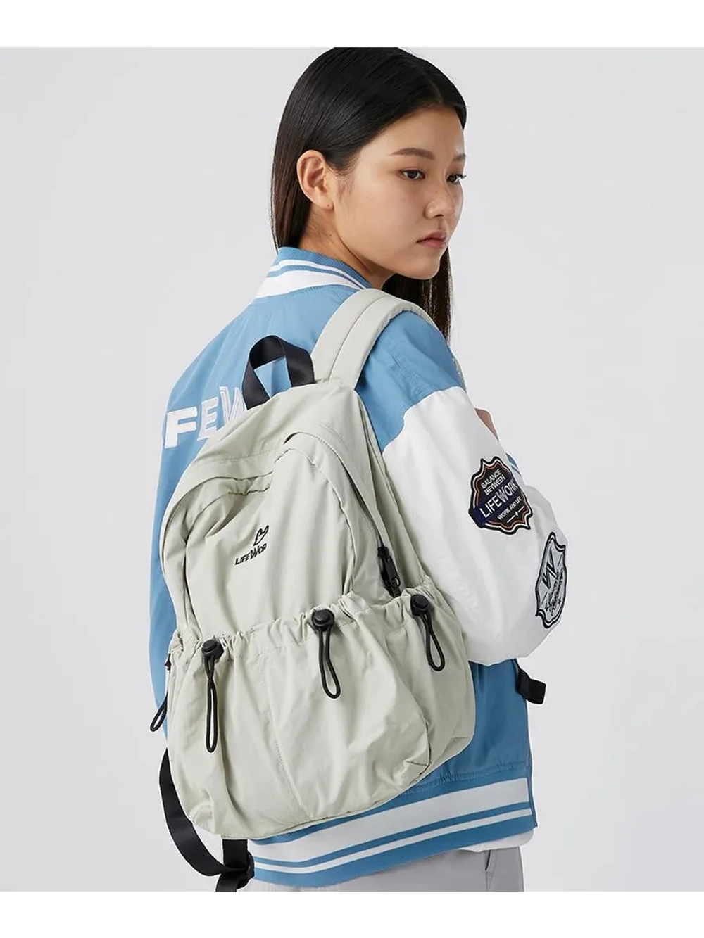 Сумка-рюкзак для гофрирования с 2 карманами